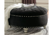 Harriotte Black Oversized Accent Ottoman - 2620508 - Bien Home Furniture & Electronics