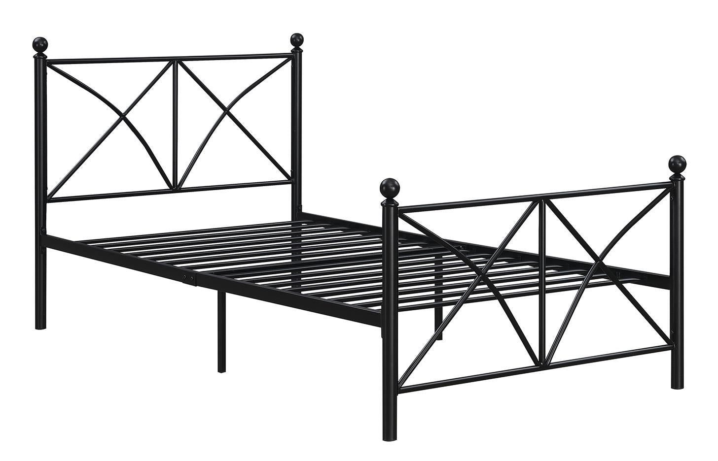 Hart Metal Platform Bed - 422755T - Bien Home Furniture &amp; Electronics