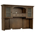 Hartshill 2-Door Hutch with Shelves Burnished Oak - 881283H - Bien Home Furniture & Electronics