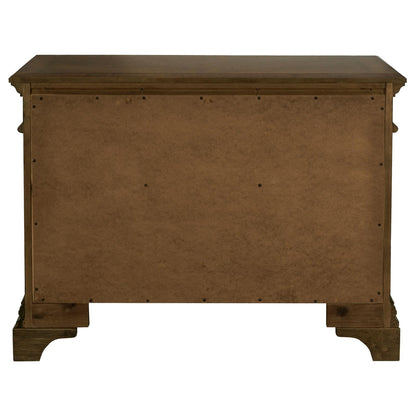 Hartshill 5-Drawer File Cabinet Burnished Oak - 881284 - Bien Home Furniture &amp; Electronics