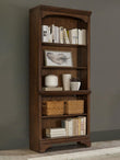 Hartshill Burnished Oak 5-Shelf Bookcase - 881285 - Bien Home Furniture & Electronics