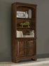 Hartshill Burnished Oak Bookcase with Cabinet - 881286 - Bien Home Furniture & Electronics