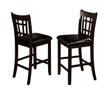 Hartwell Espresso Counter Height Chair, Set of 2 - 2795S-24 - Bien Home Furniture & Electronics
