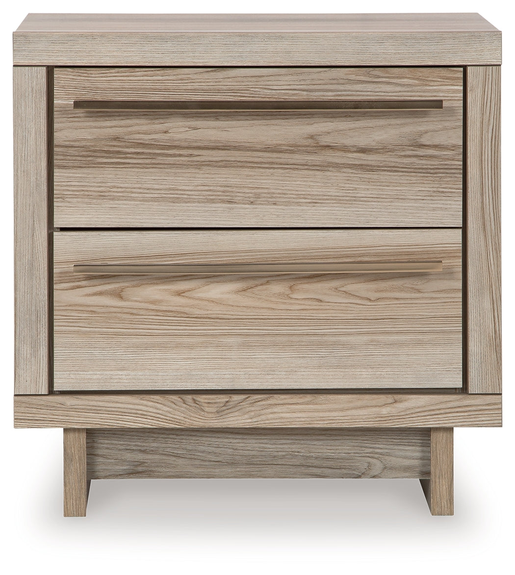 Hasbrick Tan Nightstand - B2075-92 - Bien Home Furniture &amp; Electronics