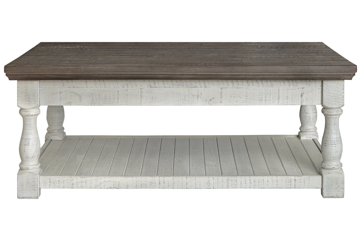 Havalance Gray/White Lift-Top Coffee Table - T814-9 - Bien Home Furniture &amp; Electronics