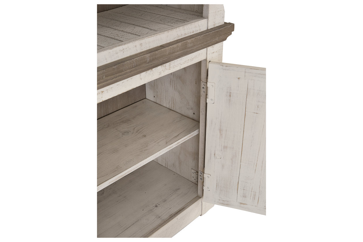 Havalance Two-tone Right Pier Cabinet - W814-34 - Bien Home Furniture &amp; Electronics