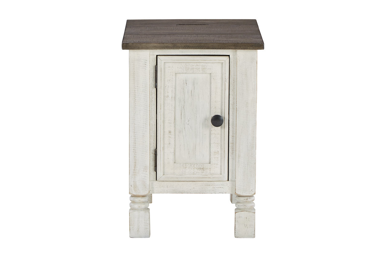 Havalance White/Gray Chairside End Table - T994-7 - Bien Home Furniture &amp; Electronics