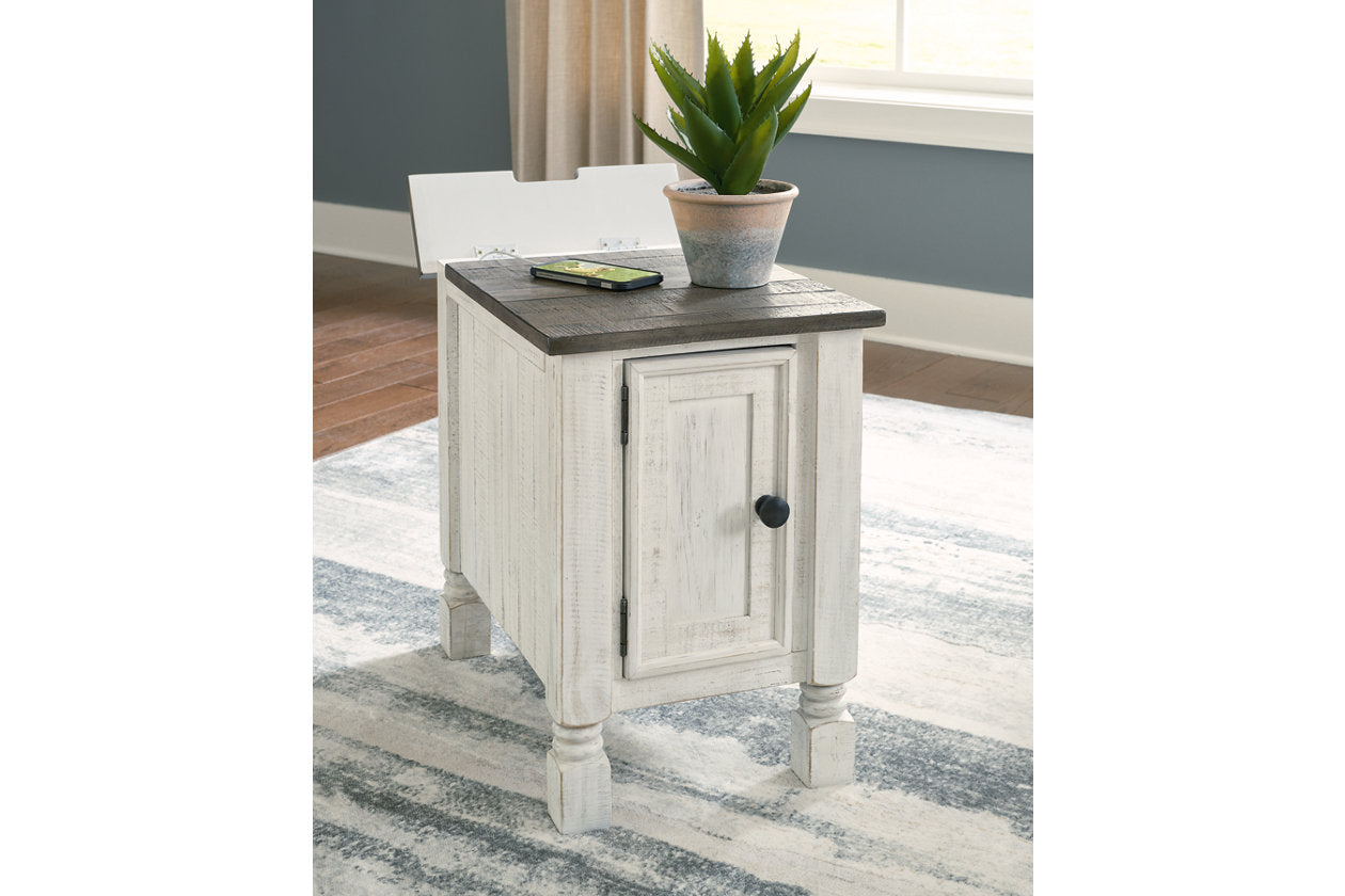 Havalance White/Gray Chairside End Table - T994-7 - Bien Home Furniture &amp; Electronics