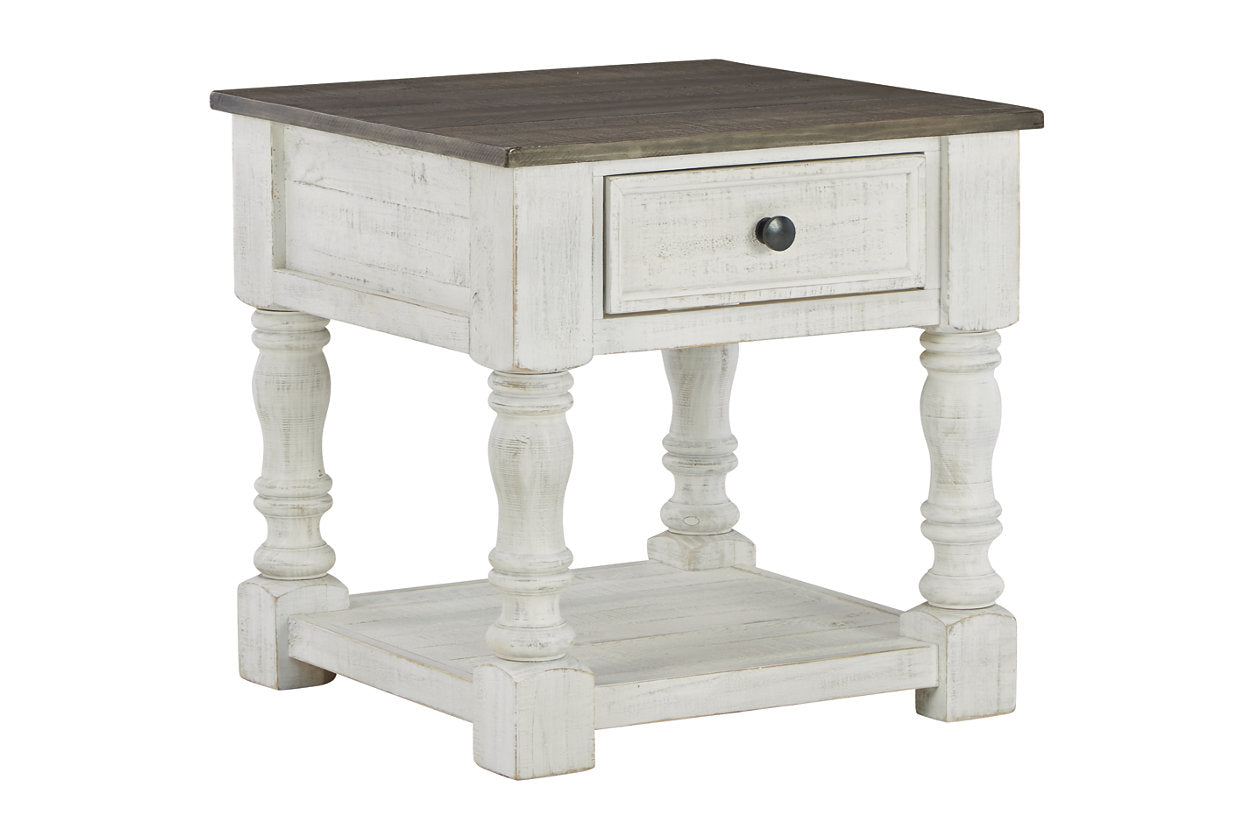 Havalance White/Gray End Table - T994-2 - Bien Home Furniture &amp; Electronics