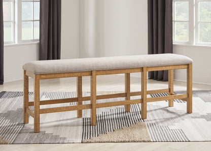 Havonplane Brown 72" Counter Height Dining Bench - D773-09 - Bien Home Furniture &amp; Electronics