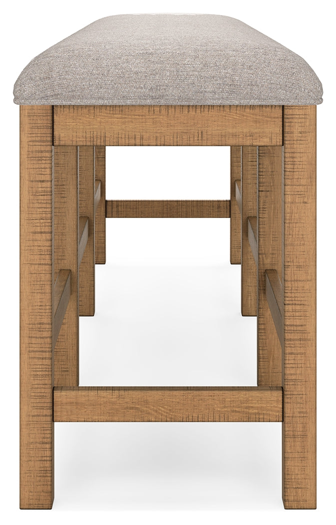 Havonplane Brown 72" Counter Height Dining Bench - D773-09 - Bien Home Furniture &amp; Electronics