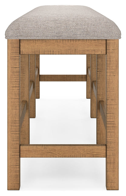 Havonplane Brown 72" Counter Height Dining Bench - D773-09 - Bien Home Furniture &amp; Electronics
