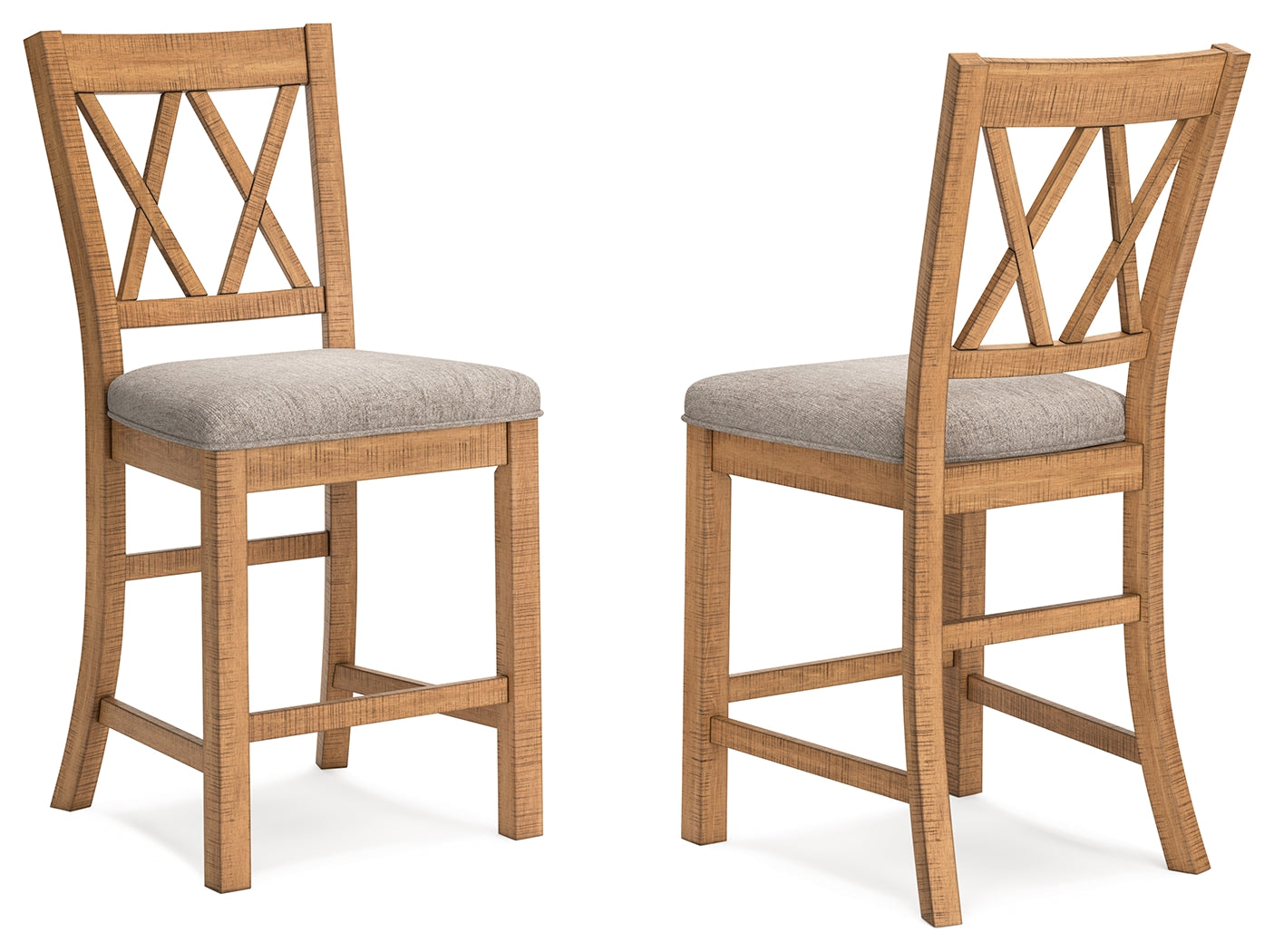 Havonplane Brown Counter Height Barstool, Set of 2 - D773-124 - Bien Home Furniture &amp; Electronics