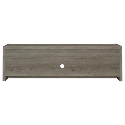 Hays 2-Door TV Console Gray Driftwood - 701025 - Bien Home Furniture &amp; Electronics