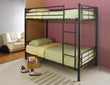 Hayward Black Twin over Twin Bunk Bed - 460072B - Bien Home Furniture & Electronics