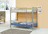 Hayward Silver Twin over Twin Bunk Bed - 460072 - Bien Home Furniture & Electronics