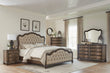 Heath Court Brown Oak Eastern King Bed - 1682K-1EK* - Bien Home Furniture & Electronics