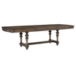 Heath Court Brown Oak Extendable Dining Table - SET | 1682-108 | 1682-108B - Bien Home Furniture & Electronics