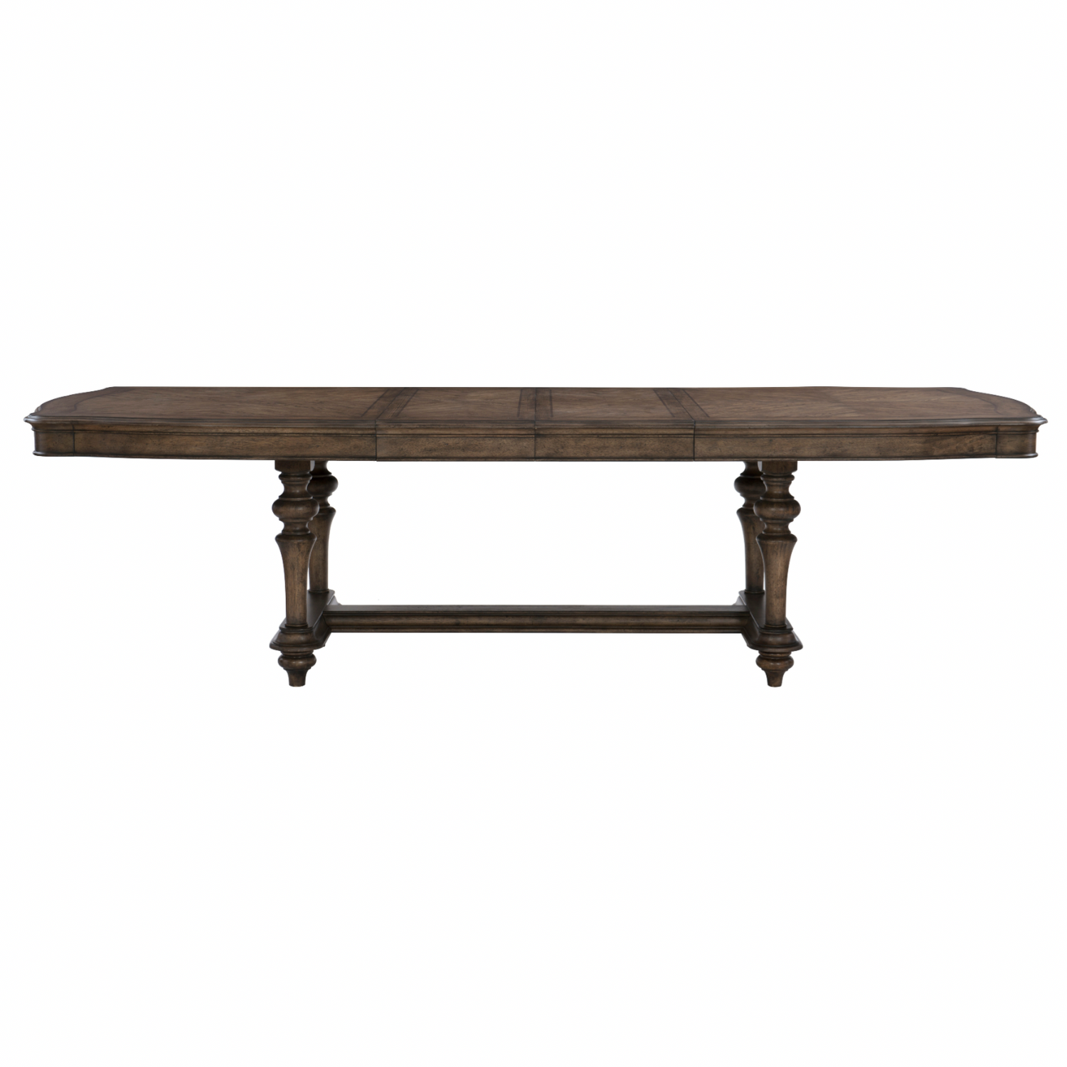 Heath Court Brown Oak Extendable Dining Table - SET | 1682-108 | 1682-108B - Bien Home Furniture &amp; Electronics