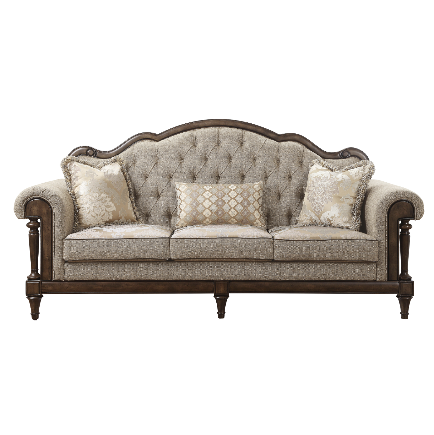 Heath Court Brown Oak Sofa - 16829-3 - Bien Home Furniture &amp; Electronics