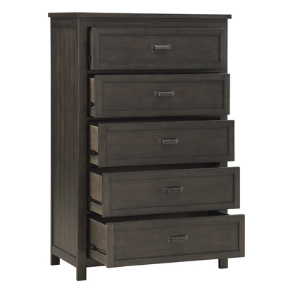 Hebron Dark Cherry Chest - 1923-9 - Bien Home Furniture &amp; Electronics