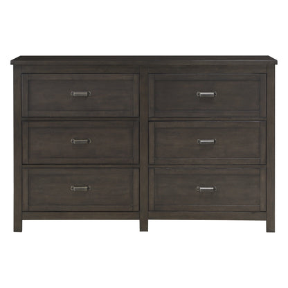 Hebron Dark Cherry Dresser - 1923-5 - Bien Home Furniture &amp; Electronics