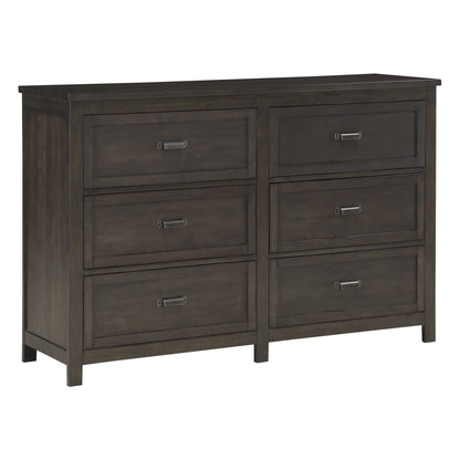 Hebron Dark Cherry Dresser - 1923-5 - Bien Home Furniture &amp; Electronics