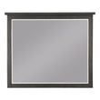 Hebron Dark Cherry Mirror (Mirror Only) - 1923-6 - Bien Home Furniture & Electronics