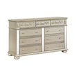 Heidi Metallic Platinum 9-Drawer Dresser - 222733 - Bien Home Furniture & Electronics