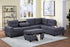 Heights Gray Reversible Sectional with Storage Ottoman - 32Heights - Bien Home Furniture & Electronics
