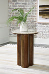 Henfield Beige/Brown Accent Table - A4000623 - Bien Home Furniture & Electronics