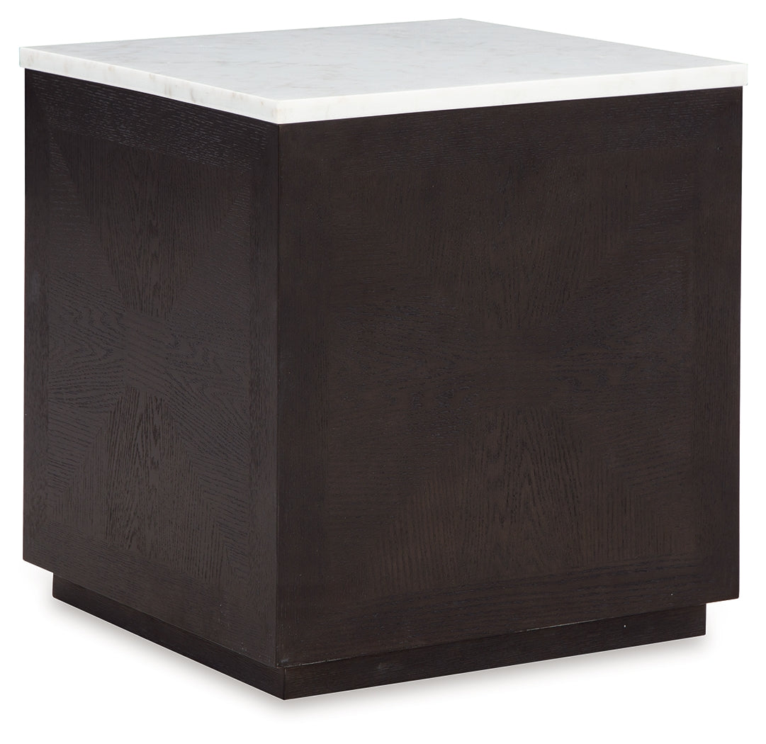 Henridge Black/White Accent Table - A4000563 - Bien Home Furniture &amp; Electronics