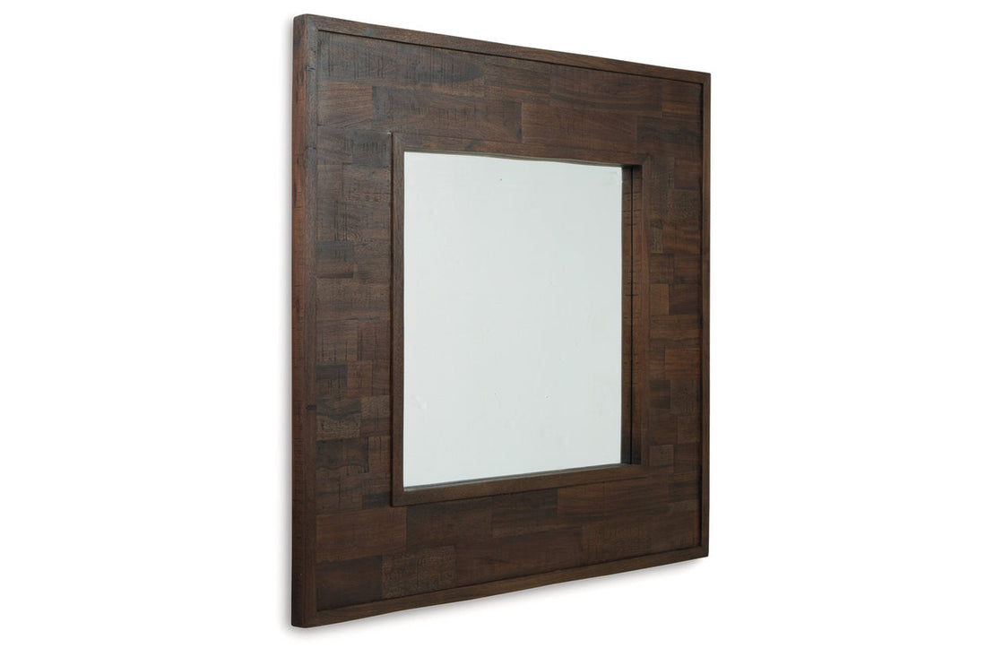 Hensington Brown Accent Mirror - A8010359 - Bien Home Furniture &amp; Electronics