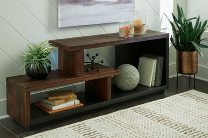 Hensington Brown/Black Accent Cabinet - A4000547 - Bien Home Furniture &amp; Electronics