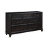 Herman Charcoal Brown Dresser - 1420-5 - Bien Home Furniture & Electronics