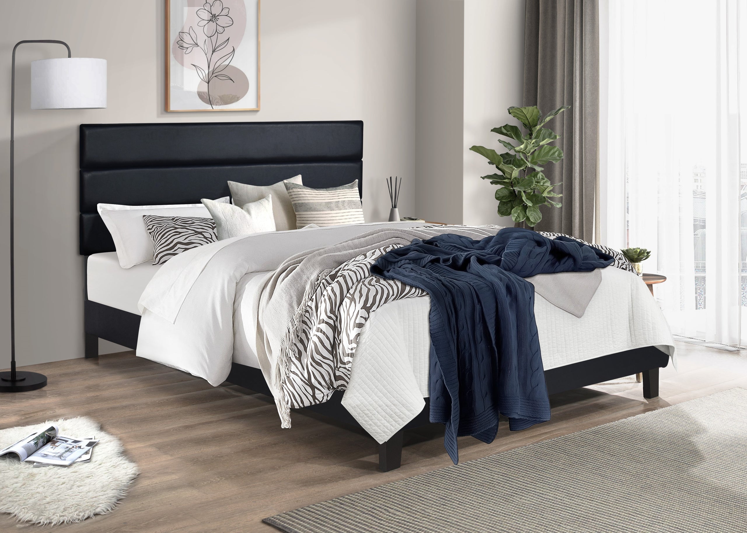 HH620 Platform Bed - Twin, Full, Queen, King *FULL - HH620 FULL - Bien Home Furniture &amp; Electronics