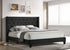 HH775 Platform Bed - Twin. Full, Queen, King *Twin - HH775 Black Twin - Bien Home Furniture & Electronics