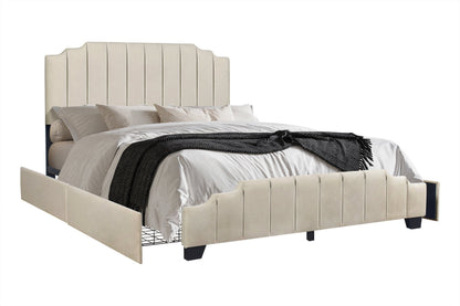 HH975 Platform Bed - Full, Queen, King New Arrival *Queen - HH975 Queen - Bien Home Furniture &amp; Electronics