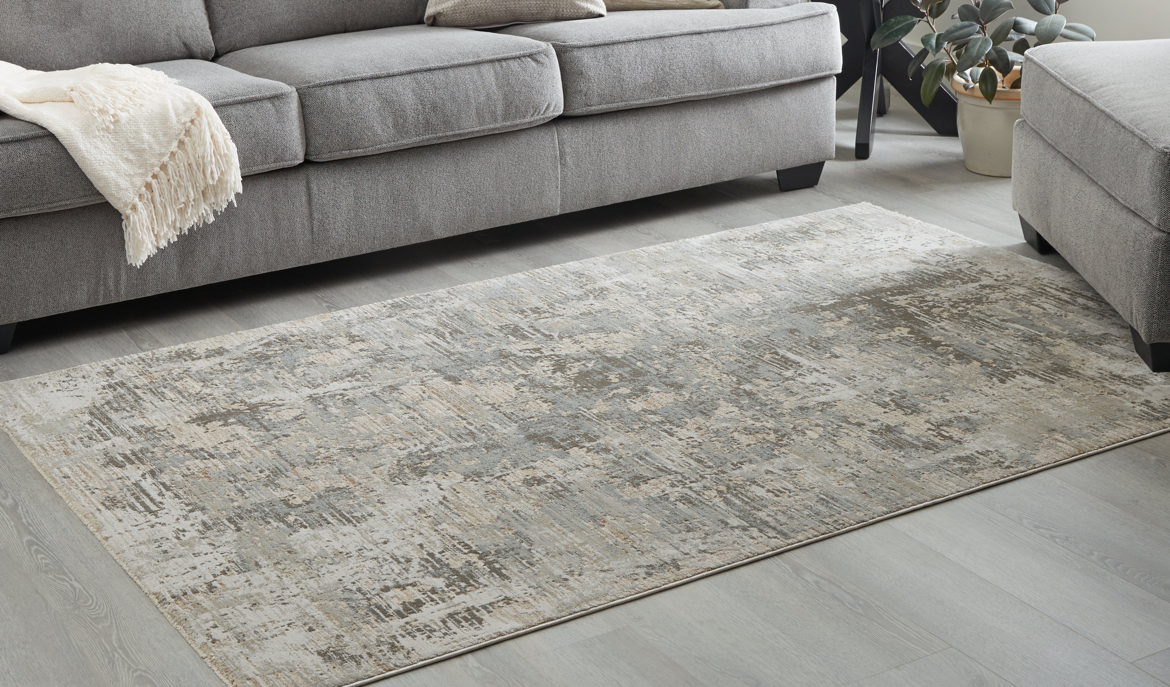 Hilldunn Multi Medium Rug - R406052 - Bien Home Furniture &amp; Electronics