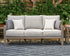 Hillside Barn Gray/Brown Outdoor Sofa with Cushion - P564-838 - Bien Home Furniture & Electronics