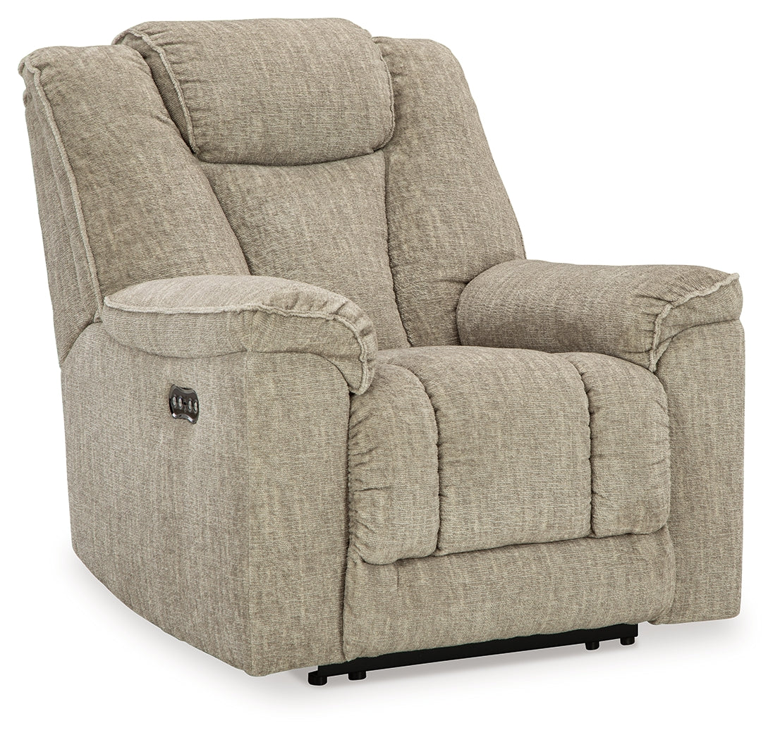 Hindmarsh Stone Power Recliner - 9030913 - Bien Home Furniture &amp; Electronics