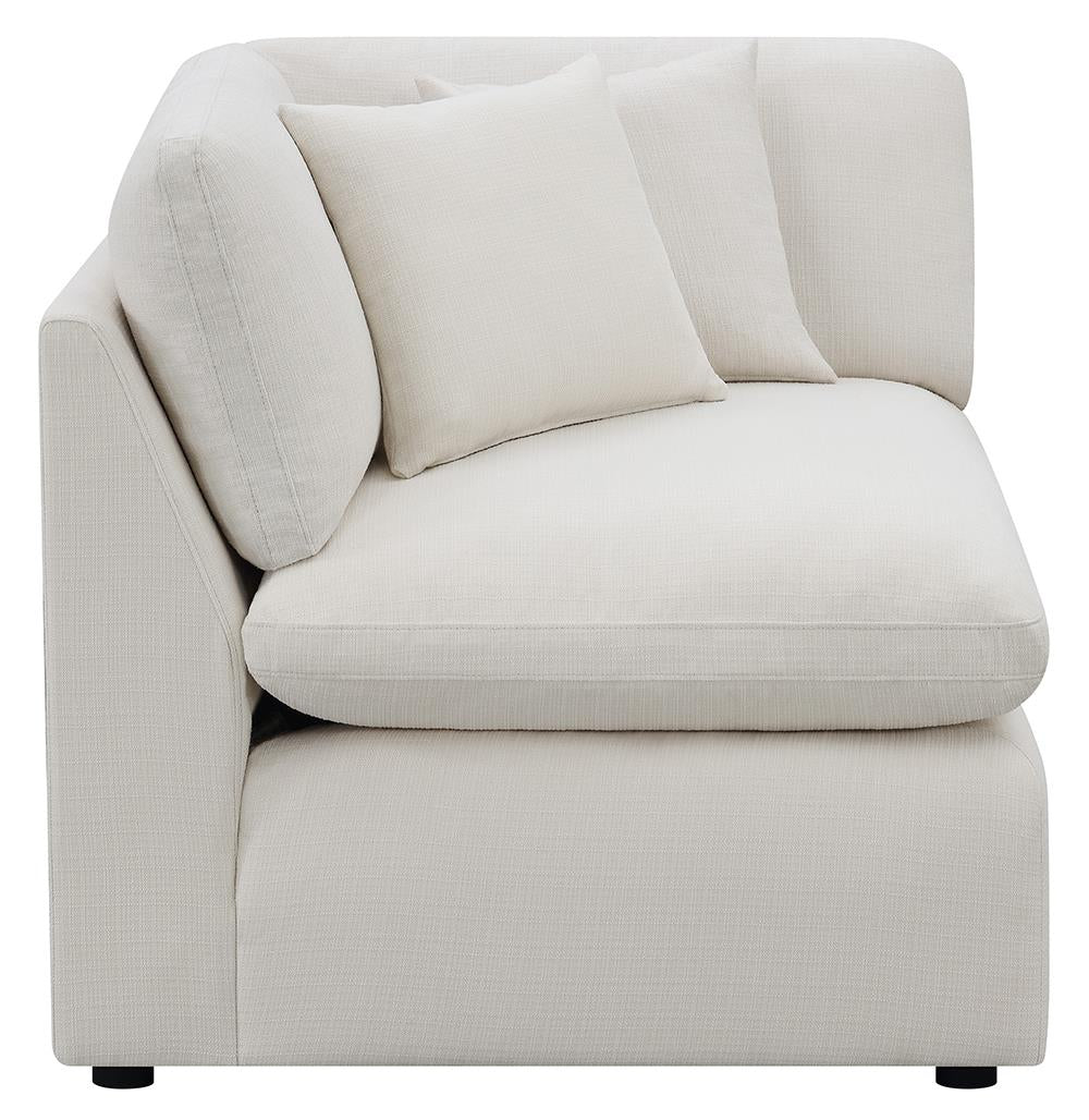 Hobson Cushion Back Corner Off-White - 551452 - Bien Home Furniture &amp; Electronics