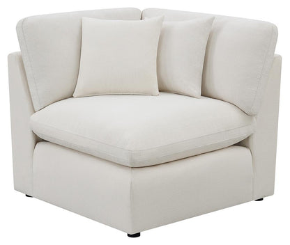 Hobson Cushion Back Corner Off-White - 551452 - Bien Home Furniture &amp; Electronics