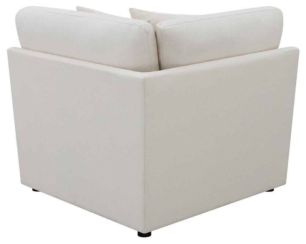 Hobson Cushion Back Corner Off-White - 551452 - Bien Home Furniture &amp; Electronics