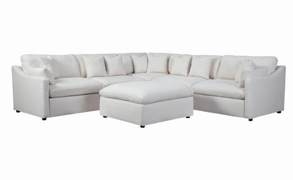 Hobson Cushion Back Corner Off-White - 551452 - Bien Home Furniture &amp; Electronics