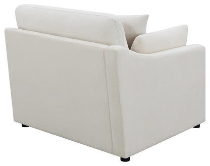 Hobson Sloped Track Arms LAF Chair Off-White - 551454LAF - Bien Home Furniture &amp; Electronics