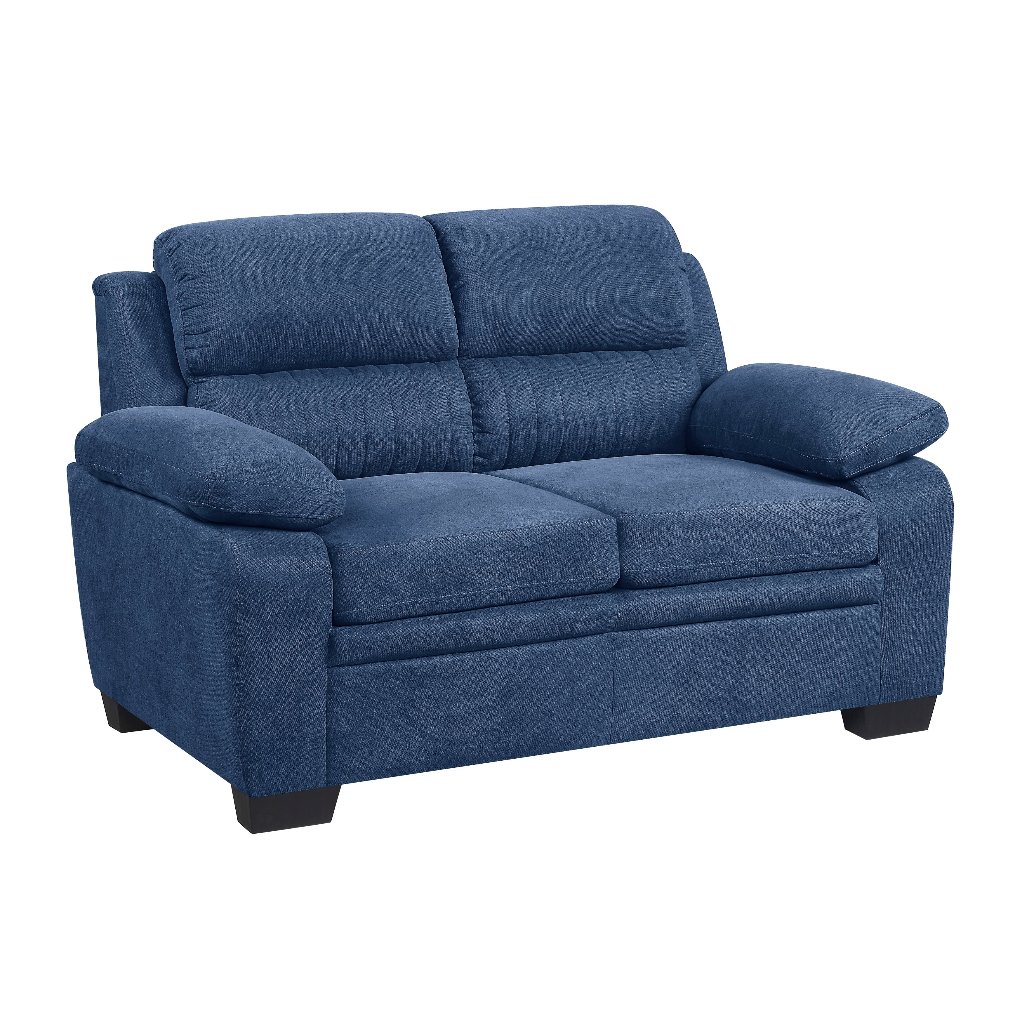 Holleman Blue Loveseat - 9333BU-2 - Bien Home Furniture &amp; Electronics