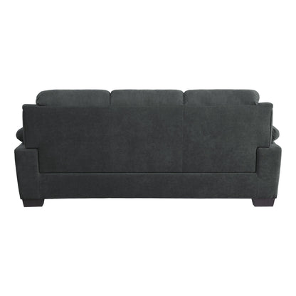 Holleman Dark Gray Sofa - 9333DG-3 - Bien Home Furniture &amp; Electronics