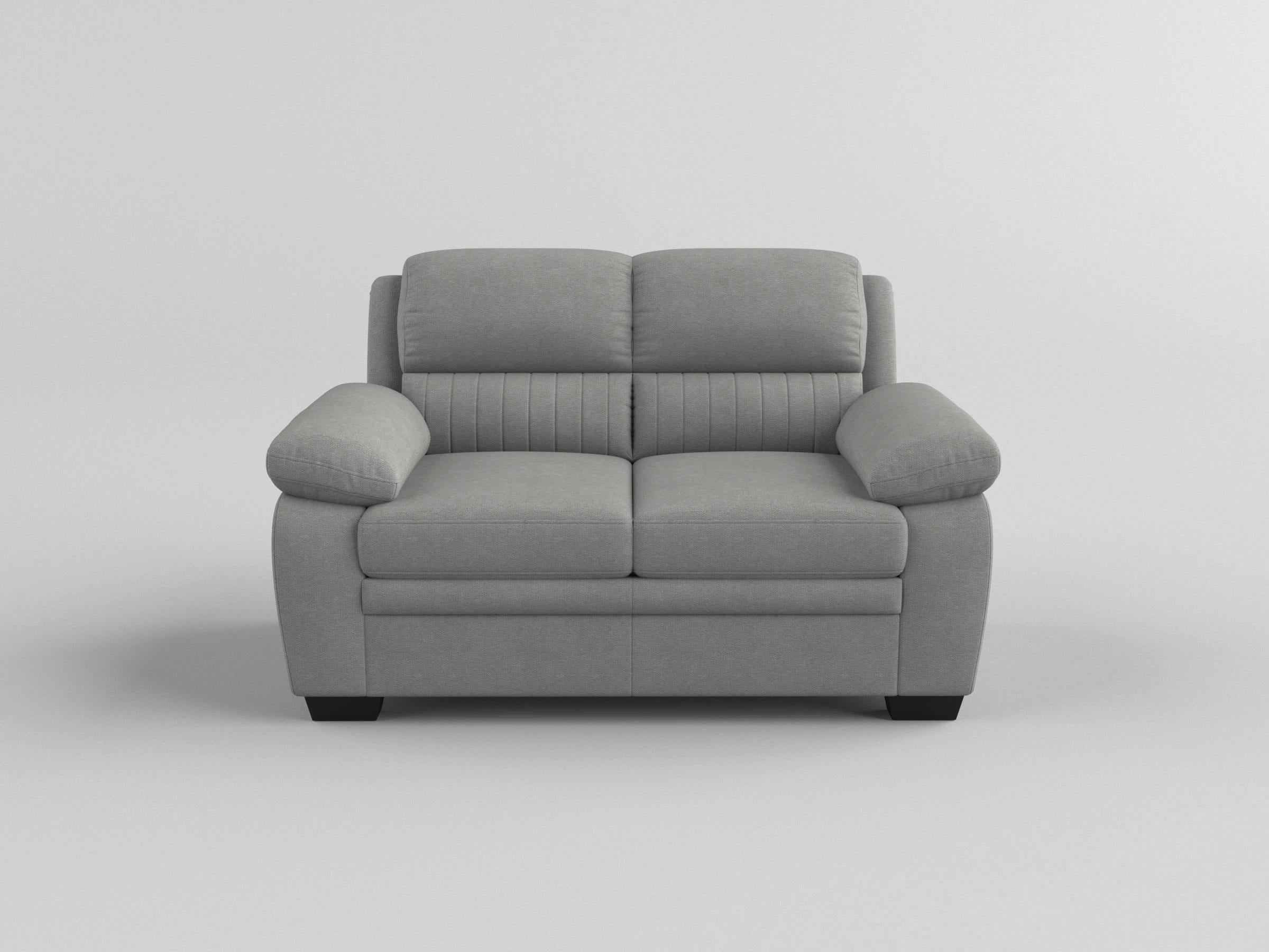 Holleman Gray Loveseat - 9333GY-2 - Bien Home Furniture &amp; Electronics