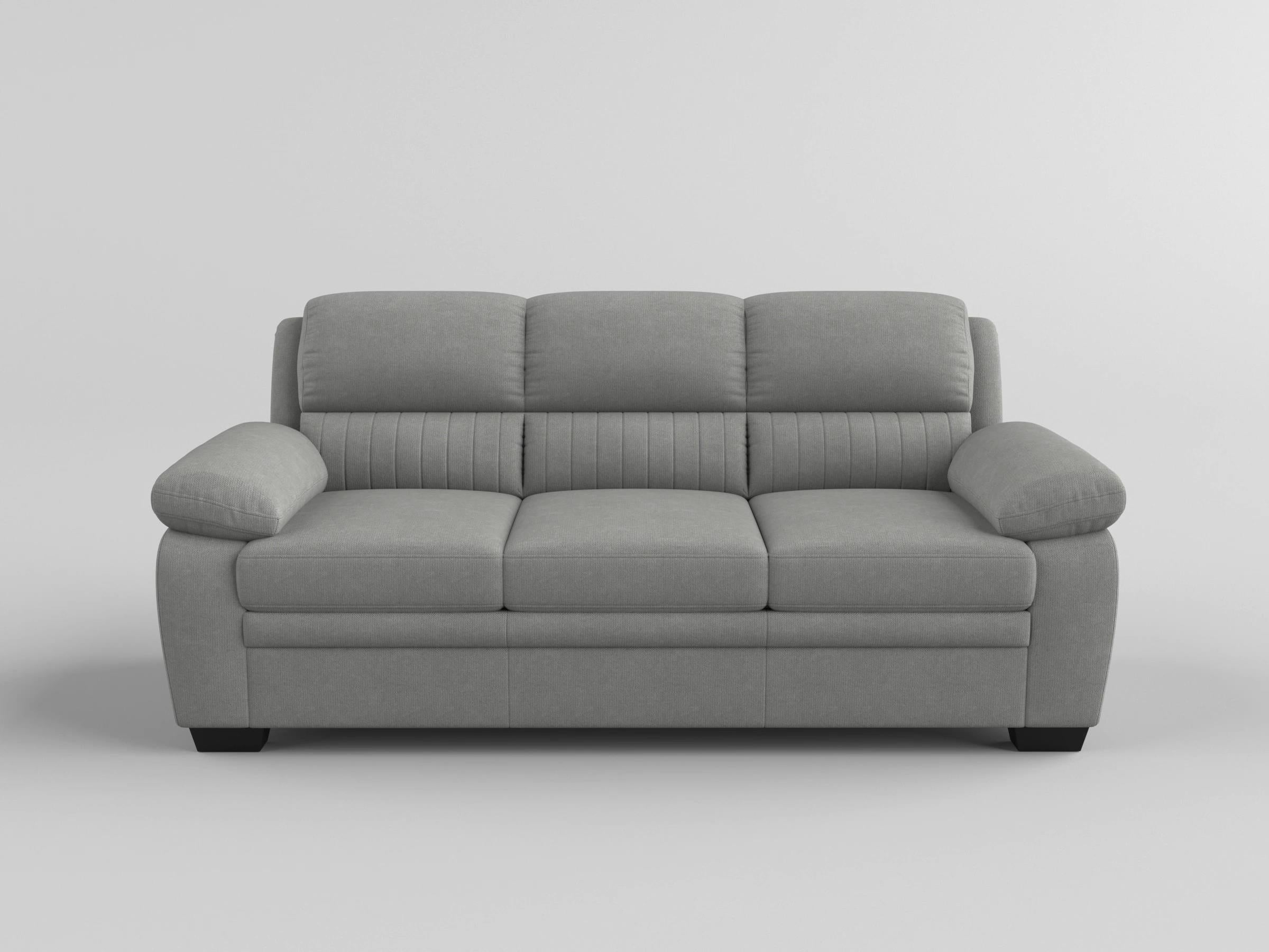 Holleman Gray Sofa - 9333GY-3 - Bien Home Furniture &amp; Electronics